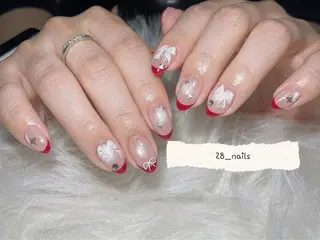 ショート トゥー フエンのネイルデザイン
