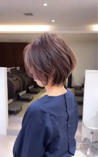 ショート カラー 表参道/ショート特化 /似合わせ/荒砂のヘアスタイル