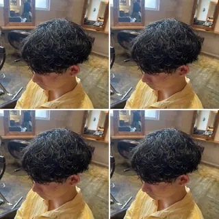 パーマ メンズ メンズパーマ特化 望月謙二郎のヘアスタイル