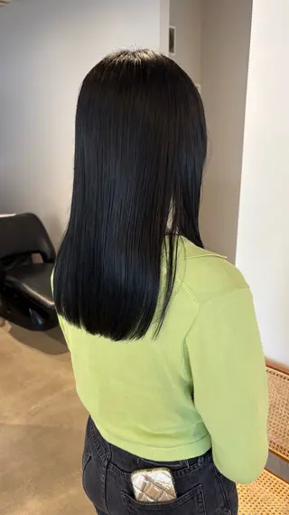ロング はらだ みはるのヘアスタイル