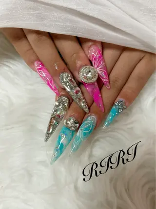 ネイル riri オーナーのネイルデザイン
