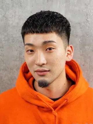 ショート メンズ 中島 千成のヘアスタイル