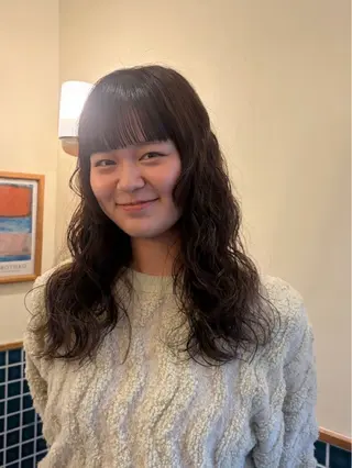 パーマ はやし ちののヘアスタイル