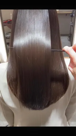 ロング カラー 髪質改善特化/川村 明生のヘアスタイル