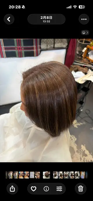秋本 由愛のヘアスタイル