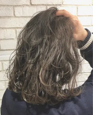 ミディアム カラー ハイライト/透明感 カラー🏝️あんじゅのヘアスタイル