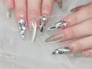 ロング Quick Sukarupuのネイルデザイン