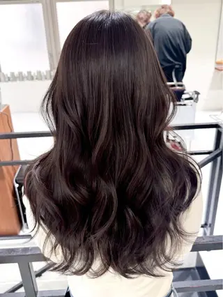 セミロング カラー ヘアアレンジ 🫧透明感カラー/ Wカラー🫧namiのヘアスタイル