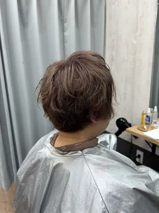 ショート パーマ TELA HAIR 幕張本郷店 千尋のヘアスタイル