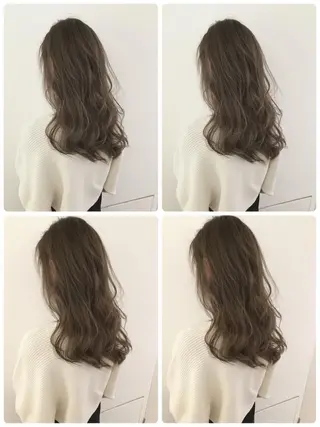 ミディアム カラー ハイトーンブリーチ 土坂　由志【京都】のヘアスタイル