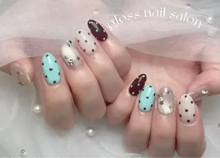 ネイル ゆり🌷 gloss nailのネイルデザイン