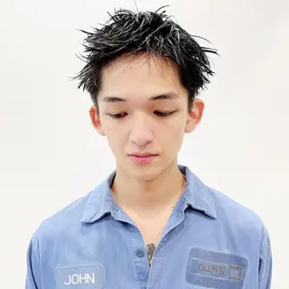 メンズ アラキチヒロ THE REMMYのヘアスタイル
