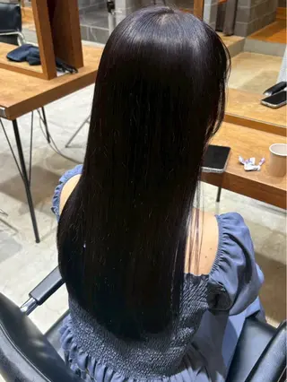 ロング カラー うる艶カラー 🪽💫まいかのヘアスタイル
