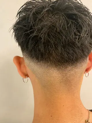 メンズ unopulir 景山 凌のヘアスタイル