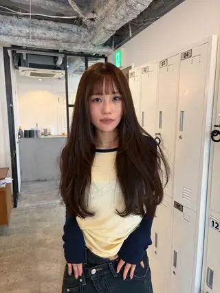 ロング 🧣misaki 🧣のヘアスタイル