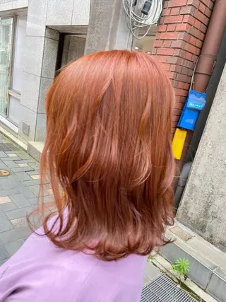 カラー おん眉美容師eMu✄ yuka‪🤍のヘアスタイル