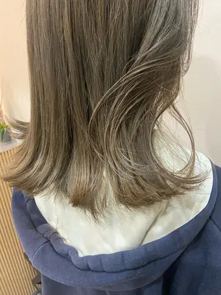 セミロング ボブ/透明感カラー 🧸YUI❤️のヘアスタイル