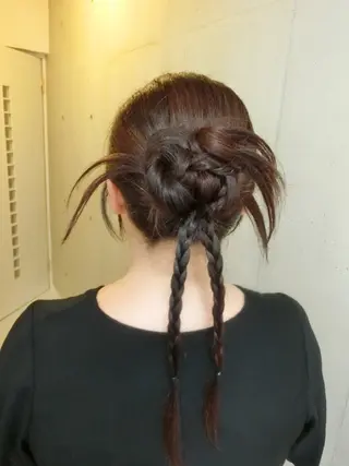 ヘアアレンジ nao 艶カラー・髪質改善のヘアスタイル