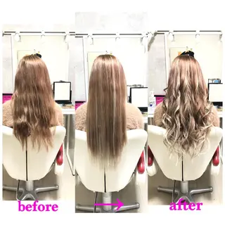 ロング 🌸ドレスアップ 心斎橋店🌸のヘアスタイル