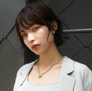 ショート パーマ ボブ/パーマ Genkiのヘアスタイル
