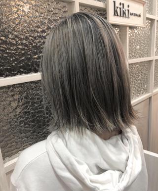 ミディアム 植田 敬太のヘアスタイル