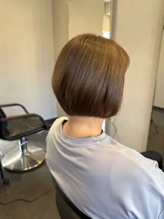 ミディアム 髪質改善⚡️カラー 🍀武久 誠🍀のヘアスタイル