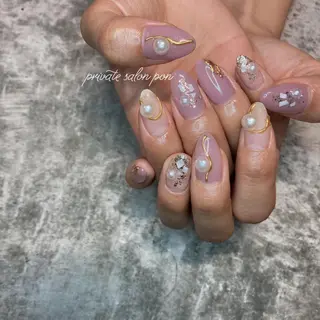 ネイル private salon ponのネイルデザイン