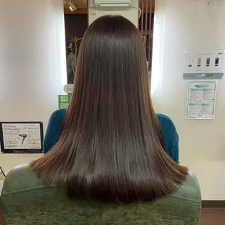 ロング カラー 💜推しインナー カラー/菊池柊真💜のヘアスタイル