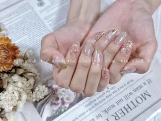 ミディアム カラー ネイル Le’a NailSalonのネイルデザイン