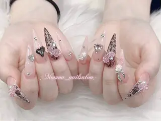 ネイル MoMoA Nail ネイル長さ出し専門店のネイルデザイン