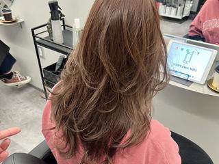 セミロング 😈【ウルフっぽい レイヤー】星翔輝😈のヘアスタイル