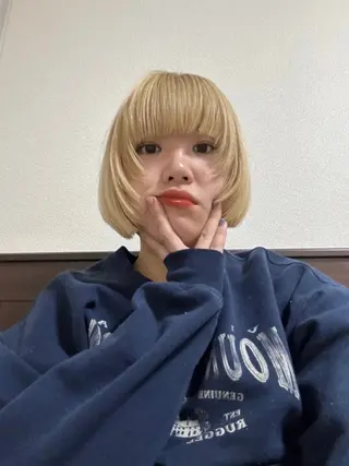 カラー かがやしづ ⭐️カラーモデルのヘアスタイル