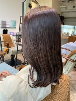 ミディアム カラー 新宿 / Aujua ソムリエ🫧森田涼介のヘアスタイル