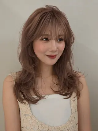 カラー aya / ニュアンスカラーのヘアスタイル