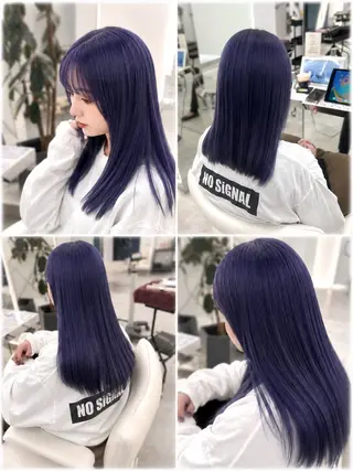 ロング カラー 透明感カラー/ヘアア レンジ/はるか🤍のヘアスタイル