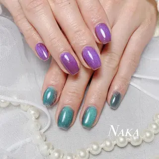 ネイル 🦋 Queenieのネイルデザイン