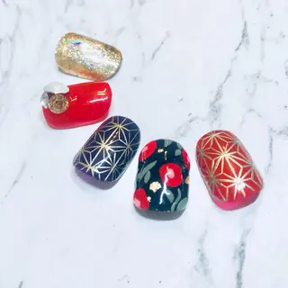 ヘアアレンジ ネイル el. by Aoのネイルデザイン