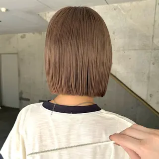 ショート カラー 松本優香/ボブ/ダ ブルカラー/髪質改善のヘアスタイル