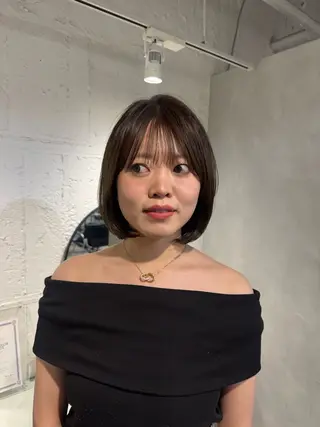 セミロング 100％可愛い顔周り 💓レイヤー/しずくのヘアスタイル