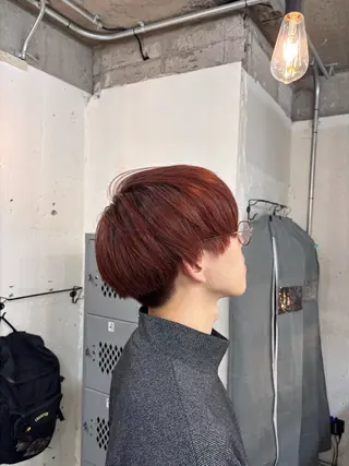 ショート カラー メンズ kaze代官山 🪽kanameのヘアスタイル