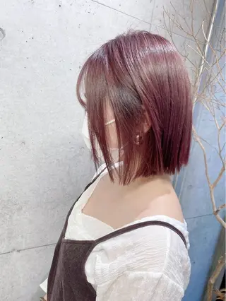 ミディアム SHIHO🌟/ 髪質改善カラーのヘアスタイル