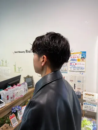 パーマ メンズ 🦋メンズカット/パ ーマモデル紀輔🦋‪のヘアスタイル