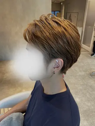 メンズ 岩渕 春菜のヘアスタイル