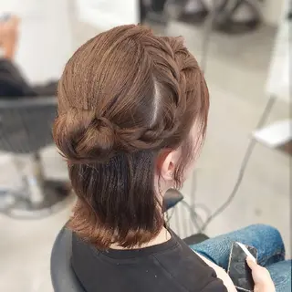 ヘアアレンジ Kazuma/透明感 カラー/天神大名のヘアスタイル