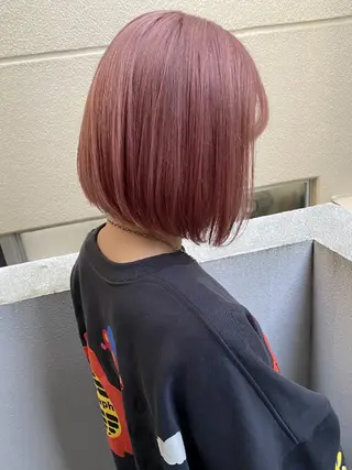 カラー ブリーチ透明感カラー 🍑トウヤ🍑のヘアスタイル
