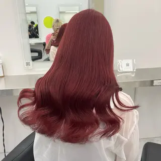 ロング 🍒韓国暖色ヘア NO.1🍒🪽のヘアスタイル
