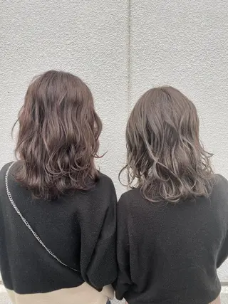 ミディアム カラー 岡崎 浩大のヘアスタイル