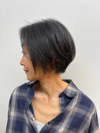 ショート みぞぐち じゅりのヘアスタイル