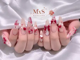 ネイル 長さだし専門店 M2　rikaのネイルデザイン