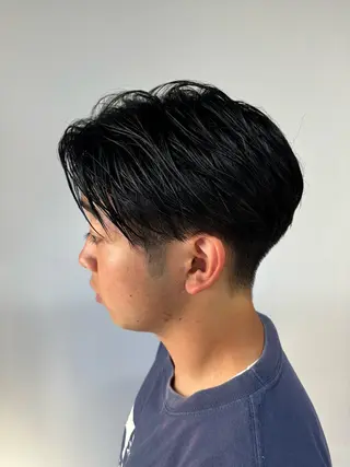 ショート カラー メンズ 伊藤 那月のヘアスタイル